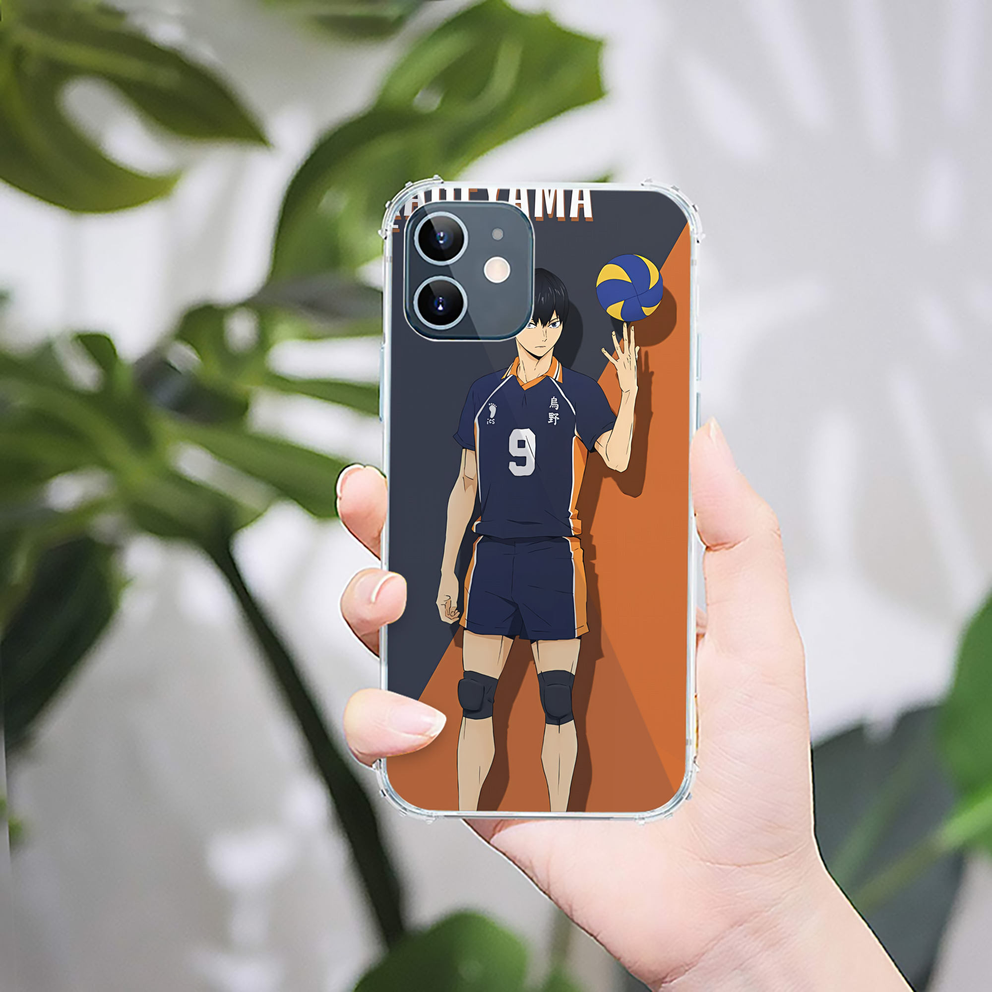 （画像用） ハイキュー!! Haikyu!! 【iPhone 12シリーズ対応】透明スマホケース（クリアソフトケース）